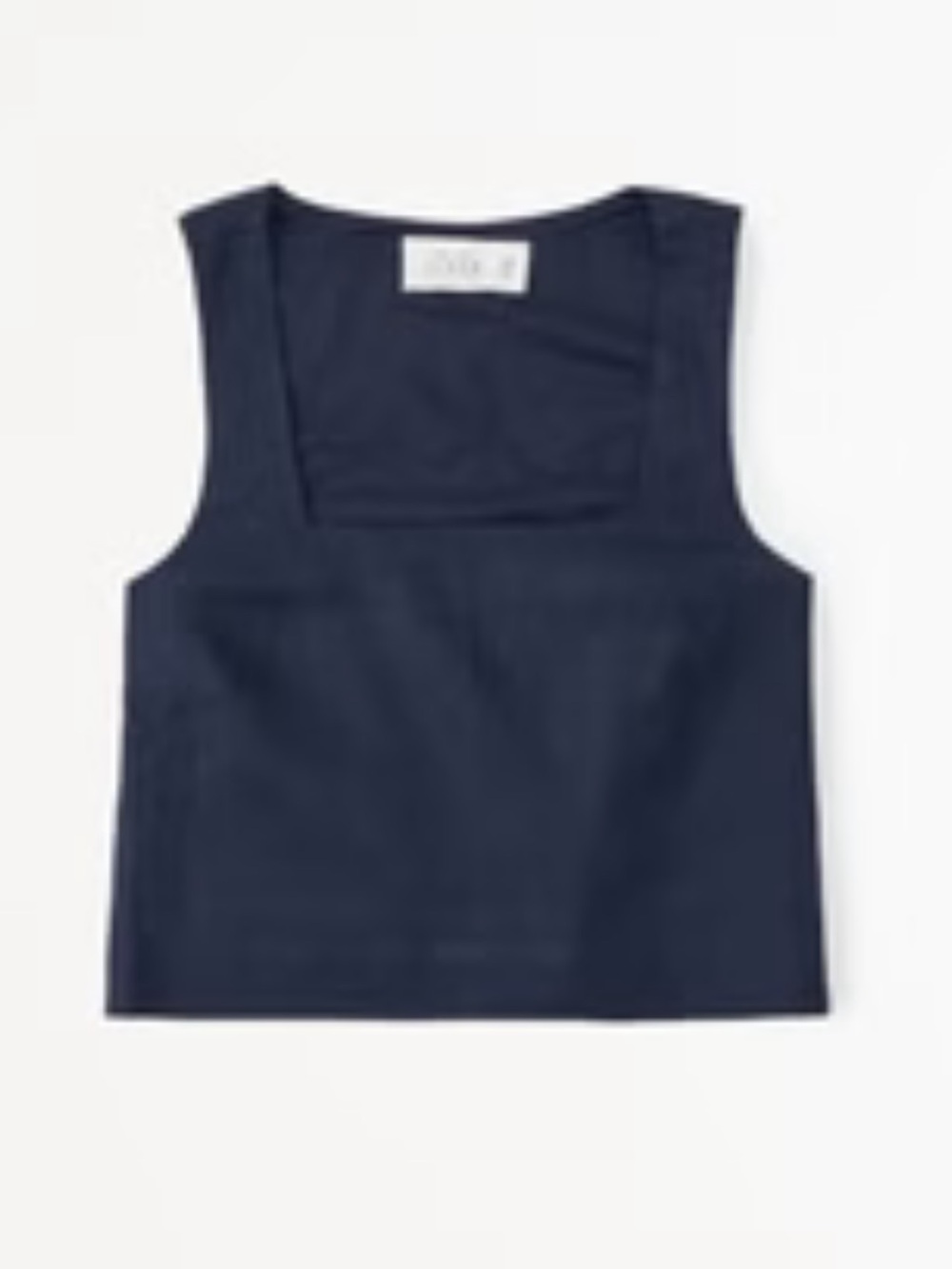Premium Linen Squareneck Set Top
Color: NAVY